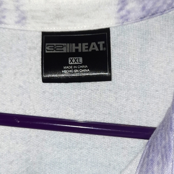 32°Heat Purple Plaid Shacket Jacket 💜 - Picture 5 of 7